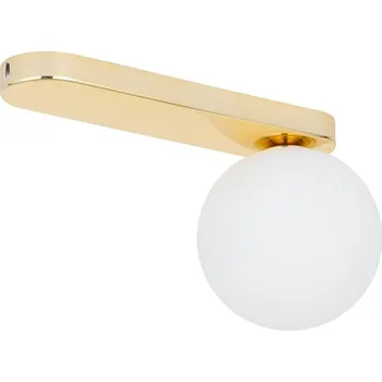 Kulatý Stropní Svítidlo TK-Lighting 27 x 12 cm bílá, žlutá