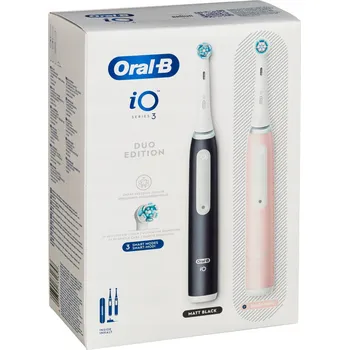 Elektrický zubní kartáček Kartáček Oral-B iO 3 Duo černý/pink