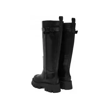 Dámské kozačky G-Star RAW dámské kozačky po kolena na blokovém podpatku, velikost 37