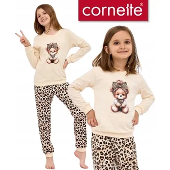 Dívčí pyžamo Dívčí pyžamo Cornette 592/191 Panther vel. 146/152 bavlněné s panterkou