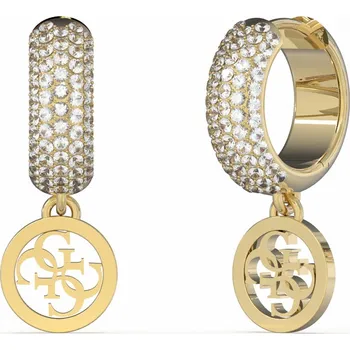 Náušnice Náušnice GUESS Crazy Earrings zlaté