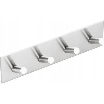 Věšák Sapho Věšák samolepicí čtyřramenný ocel ocel