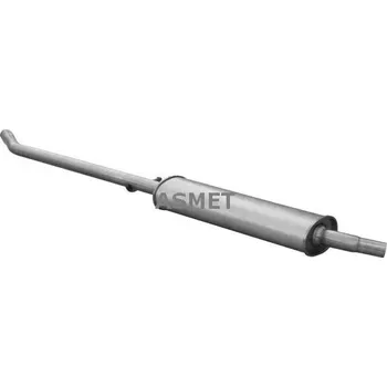 Tlumič výfuku Střední tlumič výfuku ASMET 10.136