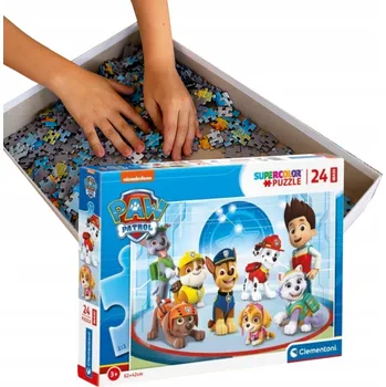 Puzzle PUZZLE Tlapková patrola pro 3leté dítě VELKÉ PRO MALÉ DÍTĚ!