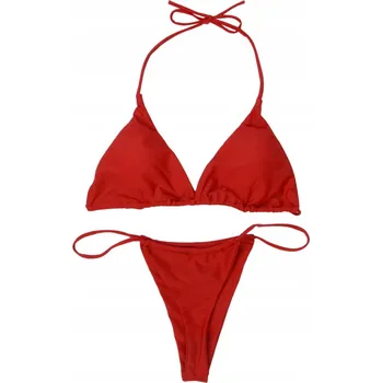 Dámské plavky Sexy Dvoudílné Plavky Bikini Brazilky Tanga - S