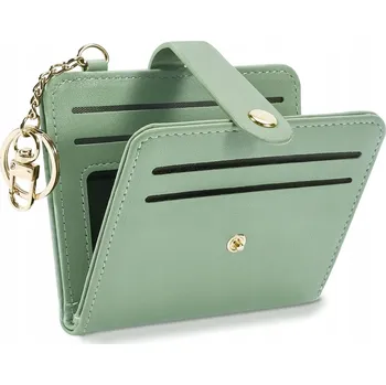 Peněženka Dámské kožené pouzdro na kreditní karty s RFID blokováním - s okénkem pro identifikaci - peněženky na karty