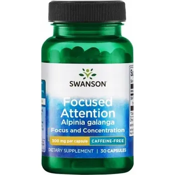 Doplněk stravy Swanson Health Products Focused Attention kapsle 30 ks