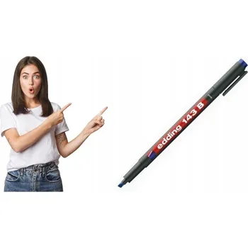 Permanentní popisovač Edding modrý 1 ks