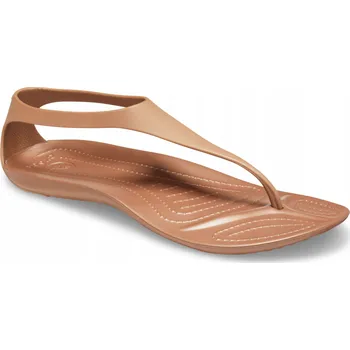 Dámská obuv CROCS SEXY FLIP 11354 |W08 | EU38,5 | BRONZOVÁ