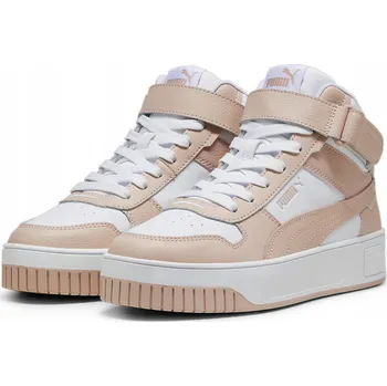 Dámské tenisky Boty PUMA CARINA STREET MID kožené platforma vysoké růžové 40