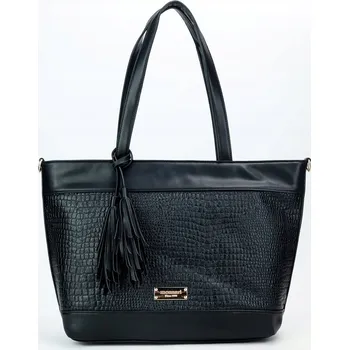 Kabelka Monnari kabelka přes rameno eko kůže černá