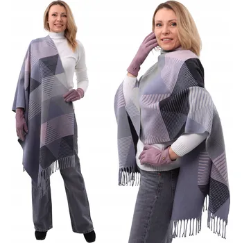 Podprsenka DÁREK pro ni DÁMSKÁ ŠÁLA měkká a teplá PREMIUM jedinečný design ŠEDÁ