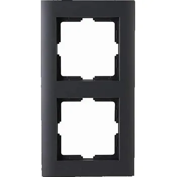 Stavebniny Kopp Athenis zapuštěná montáž, odolná proti vlhkosti, dvojitý rámeček, antracit, 402615080