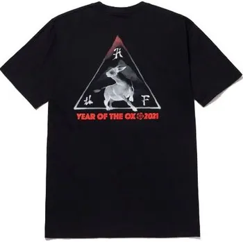 Pánské tričko TRIKO HUF YEAR OF THE OX TT S/S - černá - XL + při osobním odběru 845 Kč