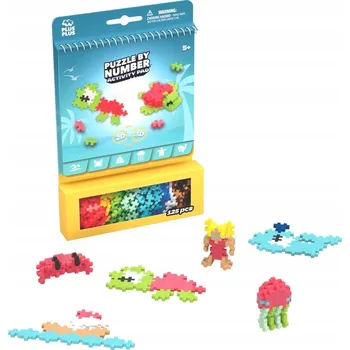 ostatní stavebnice Plus-Plus Puzzle Obrázkové skládání podle čísel Mořský svět - PLUS-PLUS