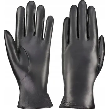 Rukavice BETLEWSKI Dámské kožené rukavice černé XL elegantní