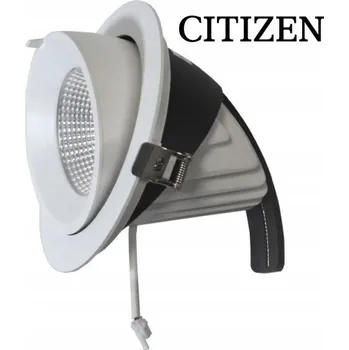 Nástěnný reflektor kulatý Výkonný LED Downlight Otočný 50W IP40 Teplá Barva bílý