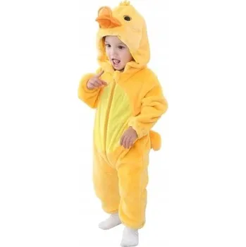 Chlapecké pyžamo Dětské pyžamo KACHNA DUCK Kigurumi OVERAL Velikost 80