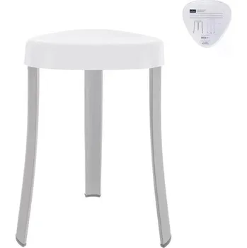 Koupelnové sedátko Stolička ORION Bath White