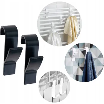 Věšák Háček bez vrtání SHOPUJ černý