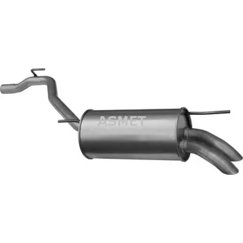 Tlumič výfuku Zadní tlumič výfuku ASMET 04.082