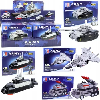 ostatní stavebnice Stavebnice Armáda Vojenská armáda Dopravní prostředky Robot 2v1