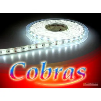 LED osvětlení LED pásek COBRAS 3528 studená bílá CC 5m/300 diod I