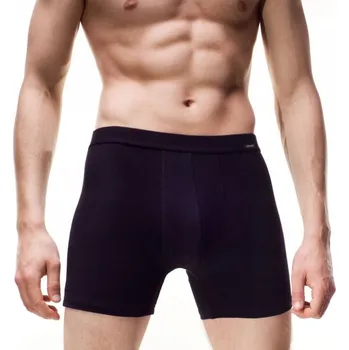 Pánské spodní prádlo Cornette boxerky šortky Authentic Perfect XXL černá