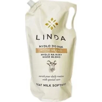 Mýdlo LINDA Krémové tekuté mýdlo na ruce Kozí Mléko GOAT MILK SOFT 900ml