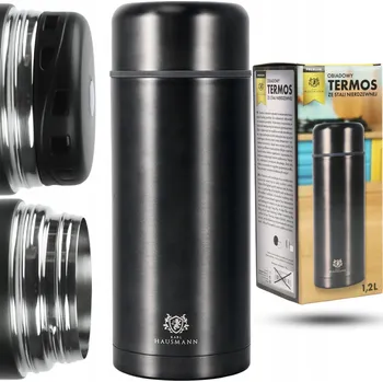 Termoska TERMOSKA NA JÍDLO NA POLÉVKU TERMO NÁDOBA JÍDLONOSIČ NA POLÉVKU OBĚD 1,2L