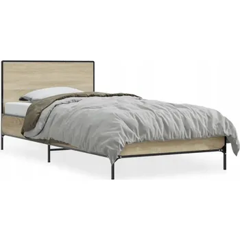 Postel Rám postele dub sonoma 193 x 93 x 80 cm, pro matraci 90 x 190 cm