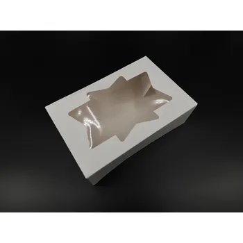 Obraz Krabička bílá s okénkem 22,5x14,5x7 cm