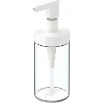 Dávkovač mýdla Ruční dávkovač mýdla stojací IKEA 200 ml bílý