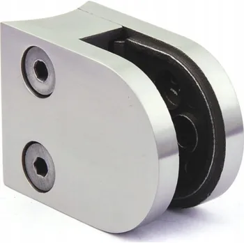 Zábradlí DRŽÁK SKLA PRO ZÁBRADLÍ INOX 304 40X50 BROUŠENÝ SATÉN PRO TRUBKY FI 42,4