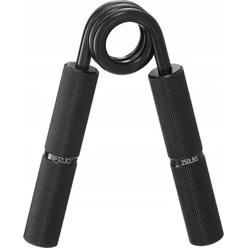 Obraz Kovový posilovač stisku ruky černý 4fizjo