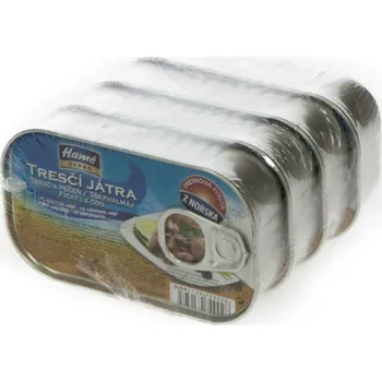 paštika a pomazánka CZ distribuce Hamé Tresčí játra 115 g