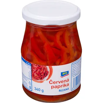 paštika a pomazánka CZ distribuce aro Paprika červená řezy 340 g