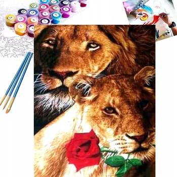 Obraz Obraz k malování podle čísel Na Rámu Dárek