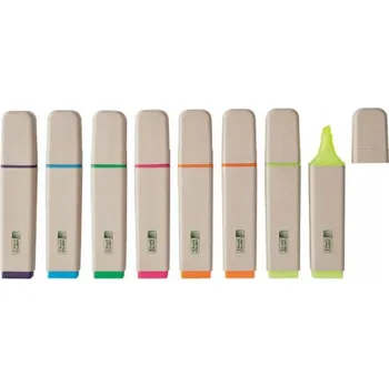 Zvýrazňovač United Office - sada zvýrazňovačů, 8 ks