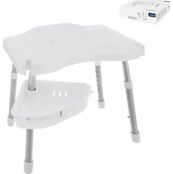 Koupelnové sedátko Stolička ORION Shelf White