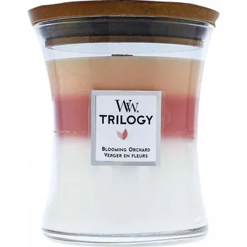 Svíčka Sójová vonná svíčka Blooming Woodwick 1 ks