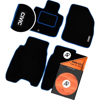 autokoberec Velurové autokoberce ArPlast 4 ks