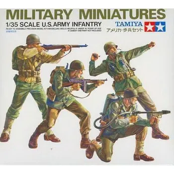 Plastikový model Tamiya US Army Infantry