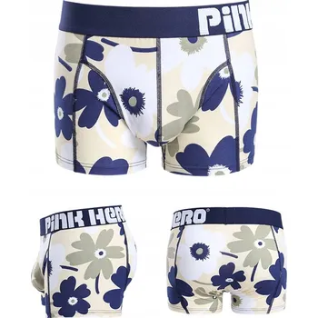 Letní pánské boxerky Pink Hero - havajský styl - L