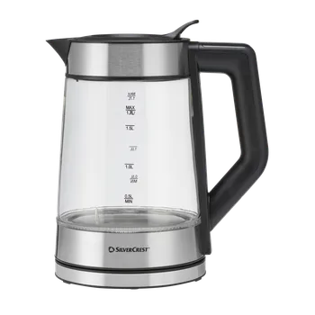 Rychlovarná konvice Silvercrest SWGD 3000 B3 stříbrná/šedá
