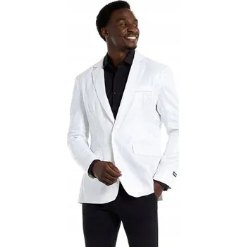 Dámské sako SAKO BÍLÉ FLITROVÉ SAKO SUITMEISTER , LICENCOVNÍ MASKA, M