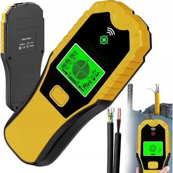 Detektor kovů DETEKTOR KABELŮ A KOVŮ S LCD DISPLEJEM DO ZDI
