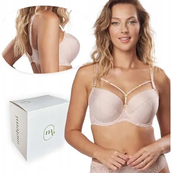 Dámské oblečení Mefemi vyztužená podprsenka béžová velikost 80C