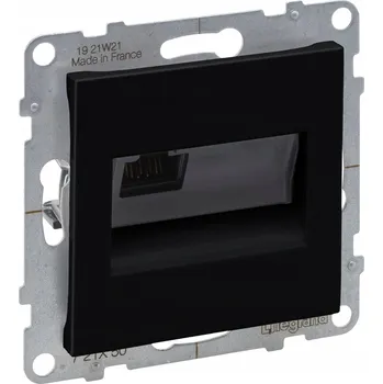 Elektrická zásuvka Internetová zásuvka nástěnná Legrand černá