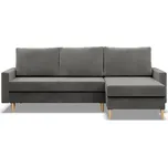 Rozkládací sedací souprava Etna P šedá I